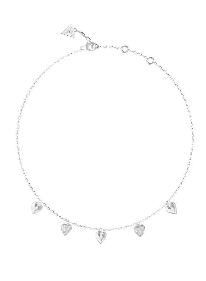 GUESS Heart Charms Necklace